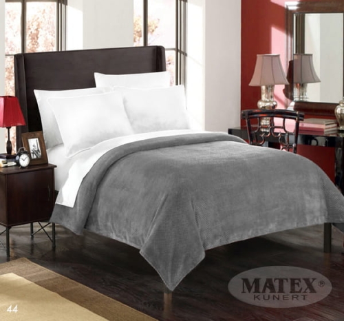 Narzuta Dekoracyjna 170x210 MONTANA Grafitowa