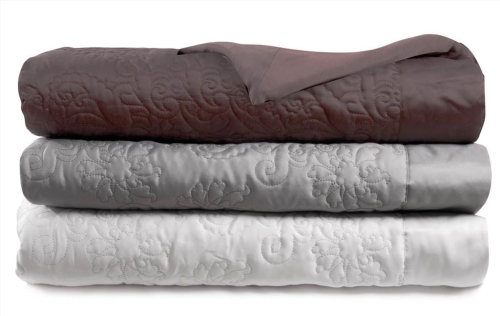 Narzuta Dekoracyjna 170x210 ORIENTAL Brązowa Pikowana Orientalny Wzór