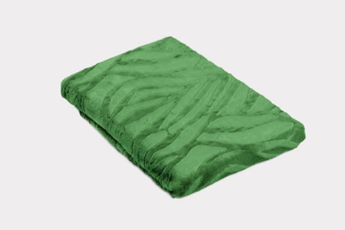 Narzuta Dekoracyjna Mikrofibra 170x200 SAWANNA Zielona