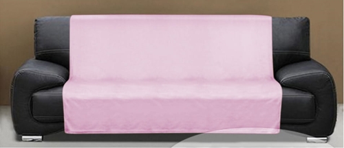 Narzuta Jednobarwna 170x210 MUSTELLA Różowa