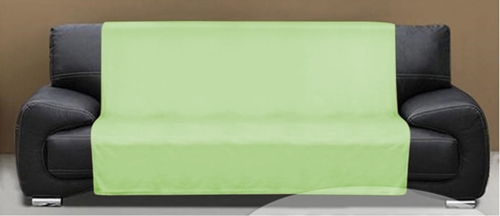 Narzuta Jednobarwna 170x210 MUSTELLA Zielona