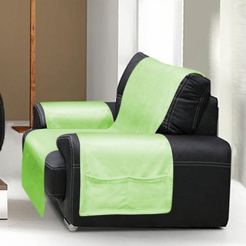 Narzuta Jednobarwna Na Fotel 65x170 MUSTELLA Zielona