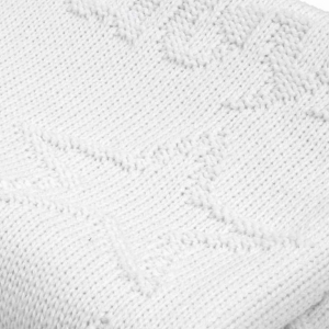 Pled Dziecięcy PLAID 75x100 BabyMatex Biały