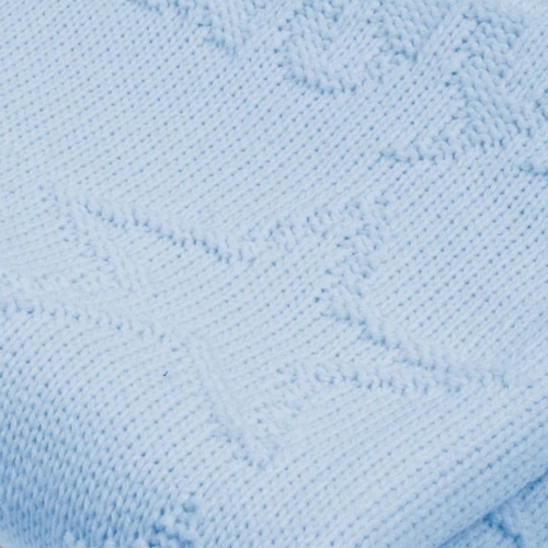 Pled Dziecięcy PLAID 75x100 BabyMatex Błękitny