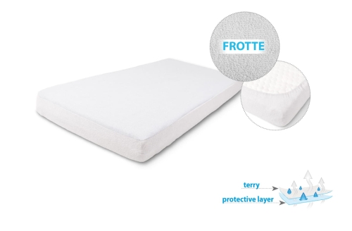 Podkład Higieniczny Prześcieradło Nieprzemakalne 60x120x10 FROTTE Białe