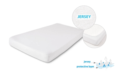 Podkład Higieniczny Prześcieradło Nieprzemakalne 70x140x10 JERSEY Białe