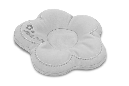 Poduszka Dla Niemowląt FLOR 30x25 Szara