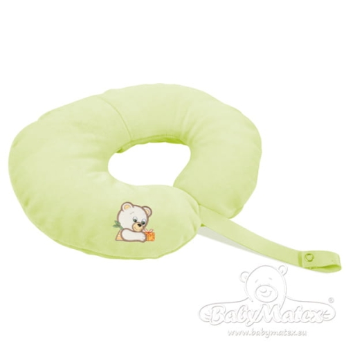 Poduszka Pozycjonująca PEPI Zielona z Misiem