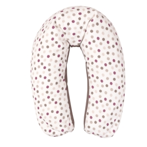 Poduszka Pozycjonująca RELAX Długa 190cm Dzianina Bawełniana Kropki