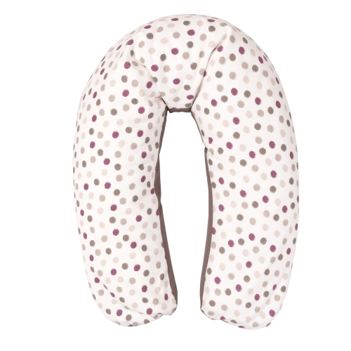 Poduszka Pozycjonująca RELAX Długa 190cm Dzianina Bawełniana Kropki