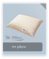Poduszka puchowa 50x60 600g  Mr. Pillow Kremowa