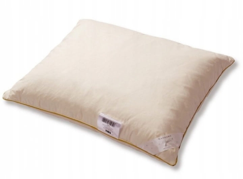 Poduszka puchowa 40x40 240g  Mr. Pillow Kremowa