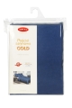 Pościel Satynowa Jednobarwna 160x200 KOLEKCJA GOLD Granatowa + Poszewki 40x40