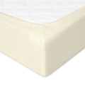  Prześcieradło Frotte z Gumką 110/120x190/200 PREMIUM Ecru