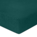 Prześcieradło Frotte z Gumką 110/120x190/200 PREMIUM Ciemnozielone