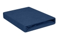 Prześcieradło Frotte z Gumką 110/120x190/200 PREMIUM Granatowe