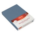 Prześcieradło Frotte z Gumką 110/120x190/200 PREMIUM Szaro Niebieskie