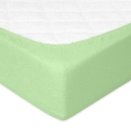 Prześcieradło Frotte z Gumką 110/120x190/200 PREMIUM Blado Zielone