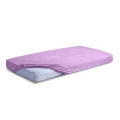  Prześcieradło Frotte z Gumką 110/120x190/200 PREMIUM Lawendowe
