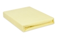  Prześcieradło Frotte z Gumką 110/120x190/200 PREMIUM Żółte