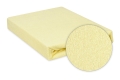  Prześcieradło Frotte z Gumką 110/120x190/200 PREMIUM Żółte