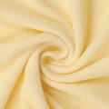 Prześcieradło Frotte z Gumką 110/120x190/200 PREMIUM Pastelowo Żółte