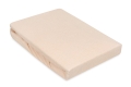 Prześcieradło Frotte z Gumką 110/120x190/200 PREMIUM Kremowe