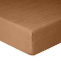 Prześcieradło Frotte z Gumką 110/120x190/200 PREMIUM Jasnobrązowe
