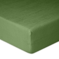 Prześcieradło Frotte z Gumką 110/120x190/200 PREMIUM Oliwkowe