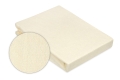 Prześcieradło Frotte z Gumką 130/140x190/200 PREMIUM Ecru