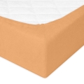 Prześcieradło Frotte z Gumką 130/140x190/200 PREMIUM Łososiowe