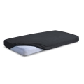Prześcieradło Frotte z Gumką 130/140x190/200 PREMIUM Czarne