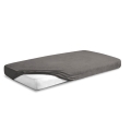 Prześcieradło Frotte z Gumką 150/160x190/200 PREMIUM Ciemnoszare