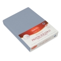 Prześcieradło Frotte z Gumką 150/160x190/200 PREMIUM Szaro Niebieskie