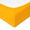 Prześcieradło Frotte z Gumką 150/160x190/200 PREMIUM Jasnopomarańczowe