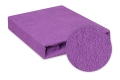 Prześcieradło Frotte z Gumką 150/160x190/200 PREMIUM Fioletowe