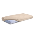 Prześcieradło Frotte z Gumką 110/120x190/200 CLASSIC Beżowe