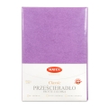  Prześcieradło Frotte z Gumką 110/120x190/200 CLASSIC Fioletowe