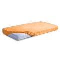  Prześcieradło Frotte z Gumką 110/120x190/200 CLASSIC Łososiowe
