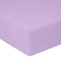  Prześcieradło Frotte z Gumką 110/120x190/200 CLASSIC Lawendowe