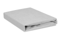  Prześcieradło Frotte z Gumką 110/120x190/200 CLASSIC Jasnoszare
