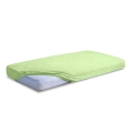  Prześcieradło Frotte z Gumką 110/120x190/200 CLASSIC Limonkowe