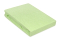  Prześcieradło Frotte z Gumką 110/120x190/200 CLASSIC Limonkowe