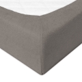 Prześcieradło Frotte z Gumką 110/120x190/200 CLASSIC Szare