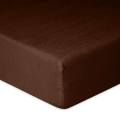 Prześcieradło Frotte z Gumką 210/220x190/200 CLASSIC Ciemnobrązowe