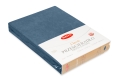 Prześcieradło Frotte z Gumką 210/220x190/200 CLASSIC Szaro Niebieskie