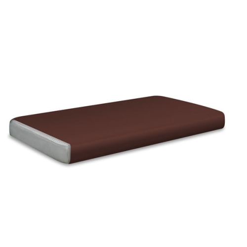 Prześcieradło Satynowe 160x210 BEZ gumy Kolekcja Gold Brązowe