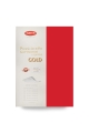  Prześcieradło Satynowe z gumą GOLD 210/220x190/200x25 Czerwone