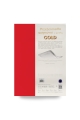  Prześcieradło Satynowe z gumą GOLD 210/220x190/200x25 Czerwone