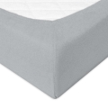 Prześcieradło Frotte z gumą CLASSIC 60x120x10 Szare
